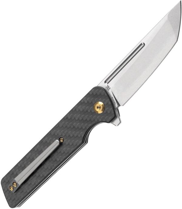 Kansept Anomaly Linerlock Tanto - Carbon Fiber G10