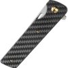 Kansept Anomaly Linerlock Tanto - Carbon Fiber G10