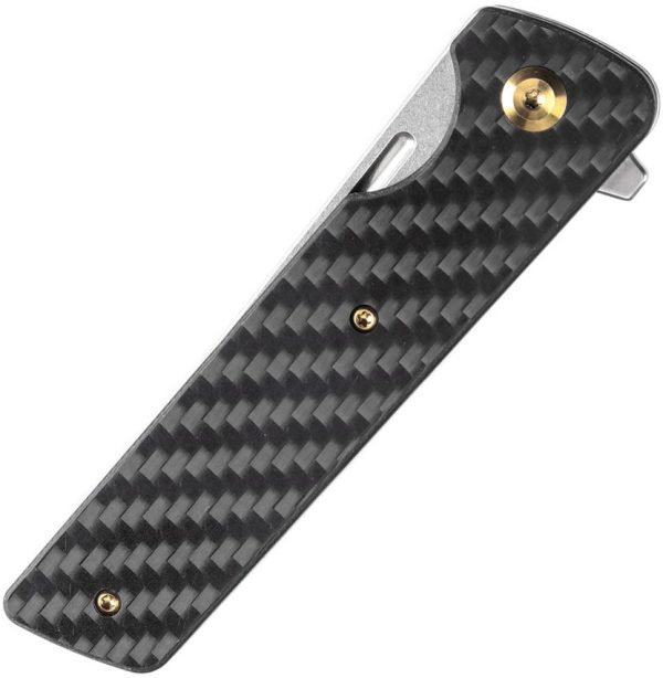 Kansept Anomaly Linerlock Tanto - Carbon Fiber G10
