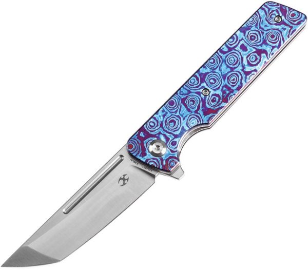 Kansept Anomaly Linerlock Timascus Tanto