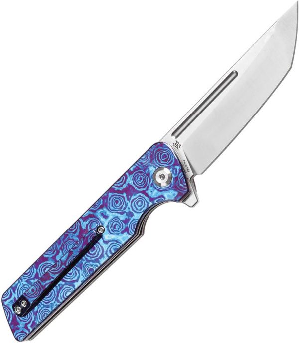 Kansept Anomaly Linerlock Timascus Tanto