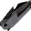 Kansept Rafe Linerlock Wharncliffe Black Micarta