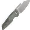 Kansept Rafe Linerlock Wharncliffe Green Micarta