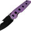 Kansept Rafe Linerlock Wharncliffe Purple Ti