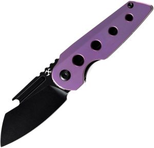 Kansept Rafe Linerlock Wharncliffe Purple Ti