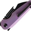 Kansept Rafe Linerlock Wharncliffe Purple Ti