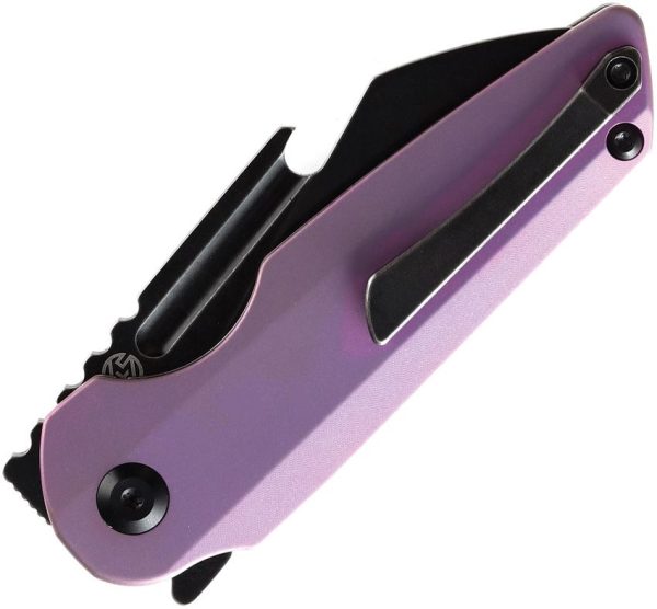 Kansept Rafe Linerlock Wharncliffe Purple Ti