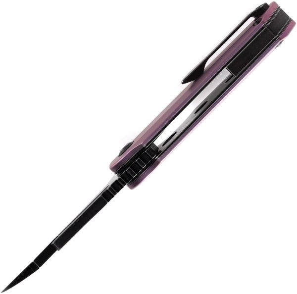 Kansept Rafe Linerlock Wharncliffe Purple Ti