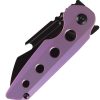 Kansept Rafe Linerlock Wharncliffe Purple Ti