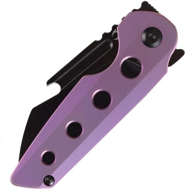 Kansept Rafe Linerlock Wharncliffe Purple Ti