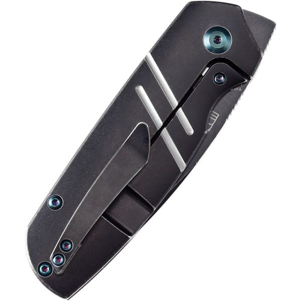 Kansept Turaco Framelock Black Stonewash Ti