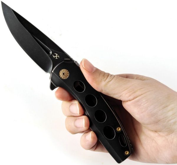 Kansept Cassowary Framelock Nebula Carbon Fiber