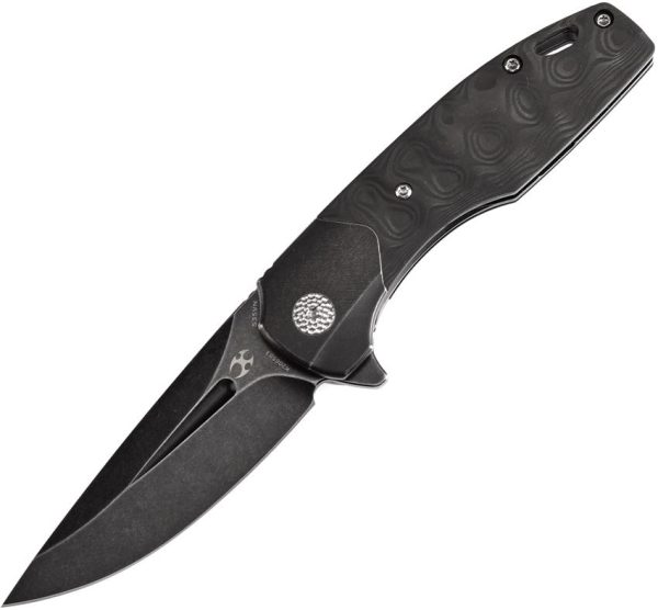 Kansept Cassowary Framelock Black Rose CF