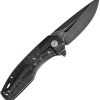 Kansept Cassowary Framelock Black Rose CF