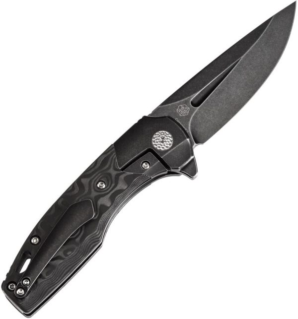 Kansept Cassowary Framelock Black Rose CF