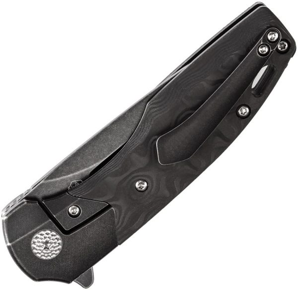 Kansept Cassowary Framelock Black Rose CF