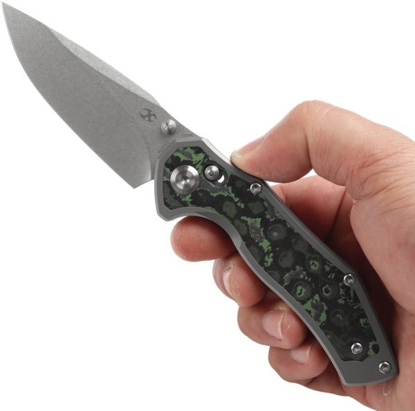 Kansept Apollo Crossbar Jungle - CPM S35VN Titanium