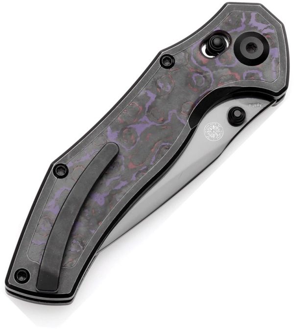 Kansept Apollo Crossbar Purple - CPM S35VN DLC Blade
