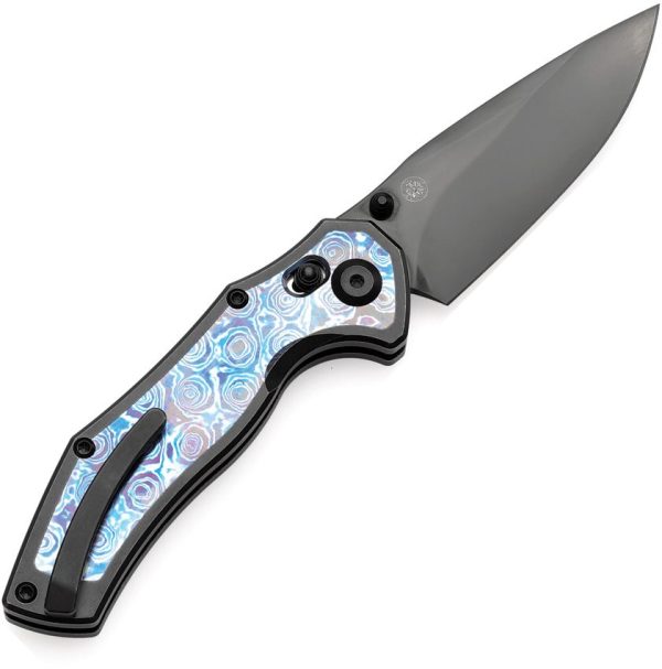 Kansept Apollo Crossbar Timascus - CPM S35VN DLC