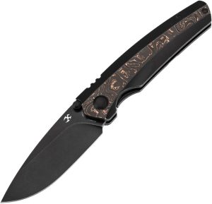 Kansept Raven Framelock Copper CF - CPM-20CV BlackWash