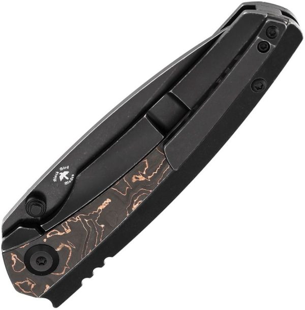 Kansept Raven Framelock Copper CF - CPM-20CV BlackWash