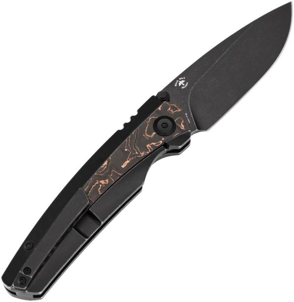 Kansept Raven Framelock Copper CF - CPM-20CV BlackWash