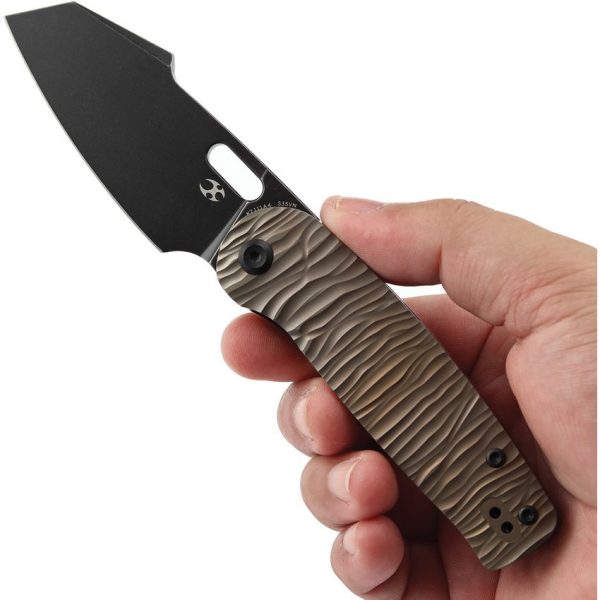 Kansept Orlok Nested Linerlock CPM S35VN Bronze