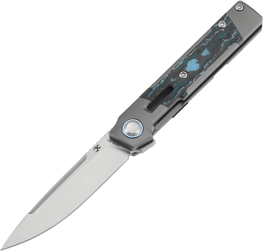Kansept Kitpu Framelock 2.9" CPM-20CV Arctic Storm Folding Knife