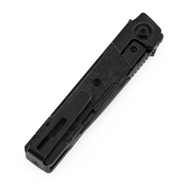 Kansept Kitpu Framelock Shred CF - Titanium CPM-20CV