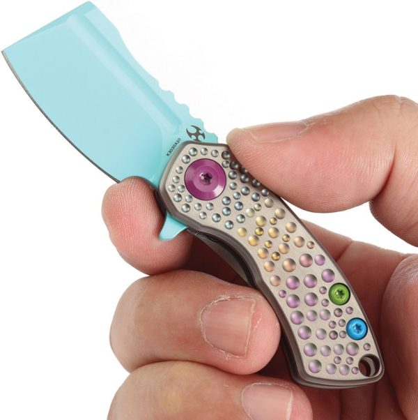 Kansept Mini Korvid Framelock Gradient - CPM S35VN Ti