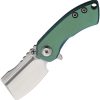 Kansept Mini Korvid Linerlock Green Ti