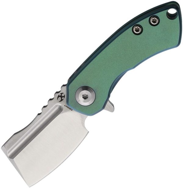 Kansept Mini Korvid Linerlock Green Ti