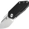 Kansept RIO Linerlock Black Titanium Tanto Knife