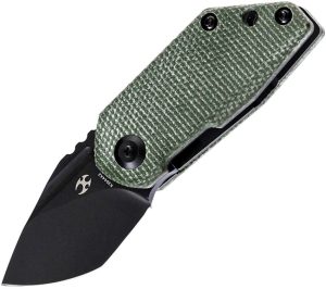Kansept RIO Linerlock Green Micarta Tanto