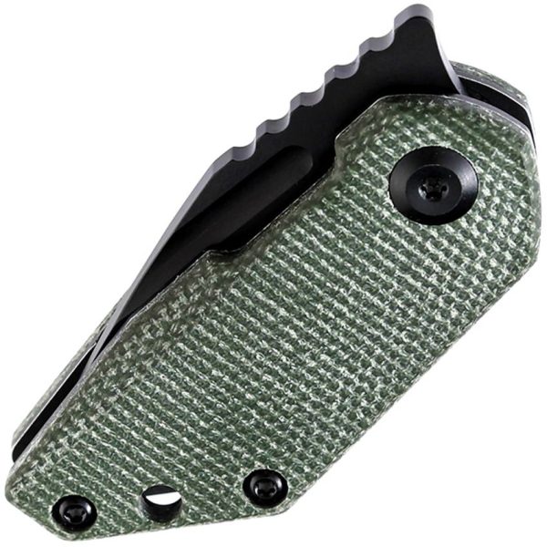 Kansept RIO Linerlock Green Micarta Tanto