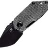 Kansept RIO Linerlock Black Micarta Tanto