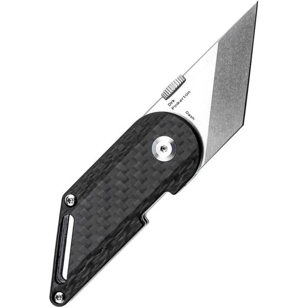 Kansept Pinkerton Dash Linerlock Carbon Fiber