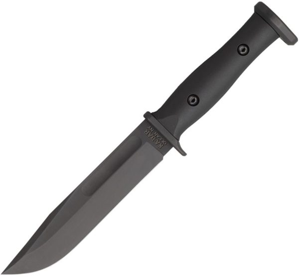 Ka-Bar Slabby Fixed Blade 1095 Carbon Steel 6.88" Black