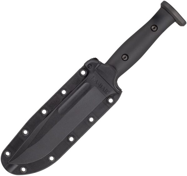 Ka-Bar Slabby Fixed Blade 1095 Carbon Steel 6.88" Black