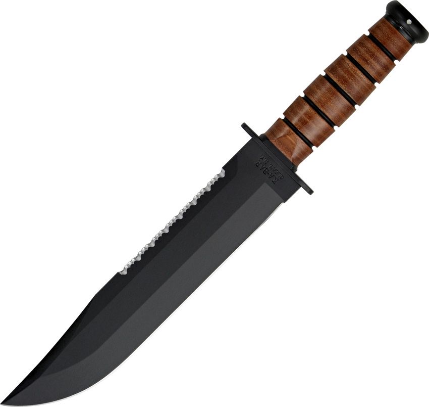 Ka-Bar Big Brother Fighting/Utility Fixed Blade Knife 9.25" Blade w/ Sheath