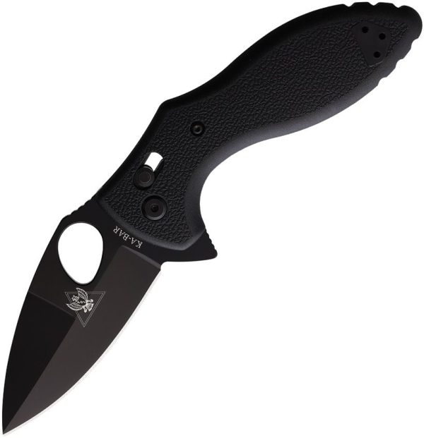 KA2490.jpg Ka-Bar TDI Crossbar Lock Folding Knife AUS-8 Black