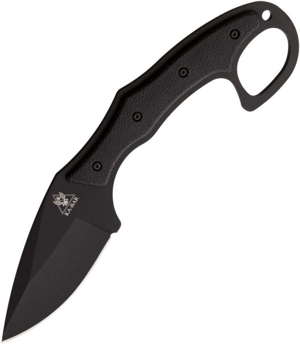 Ka-Bar TDI Pocket Strike Fixed Blade AUS-8A Black Zytel