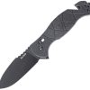 Ka-Bar Coyote Crossbar Lock Folding Knife AUS-8 Black