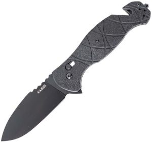 KA3085.jpg Ka-Bar Coyote Crossbar Lock Folding Knife AUS-8 Black