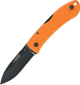 KA4062BO.jpg Ka-Bar Dozier Hunter Lockback Folding Knife Orange AUS-8
