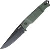 Ka-Bar Apex Fixed Blade D2 Steel Green Handle Knife 4in