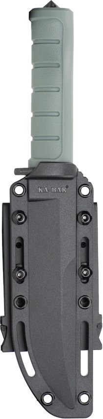 Ka-Bar Dust I Fixed Blade 6.13" D2 Steel Green Handle Knife