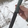 Ka-Bar Dust I Fixed Blade 6.13" D2 Steel Green Handle Knife