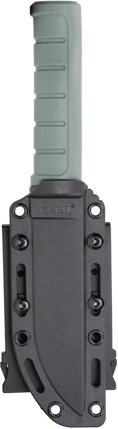 KA6101_add_01.jpg Ka-Bar Dust II Fixed Blade D2 Steel Green Handle Knife