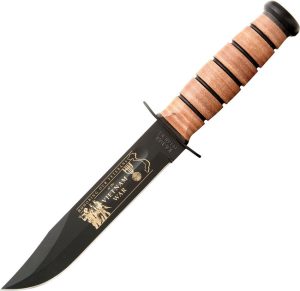 Ka-Bar US Navy Vietnam Comm 7" 1095 Carbon Steel Fixed Blade